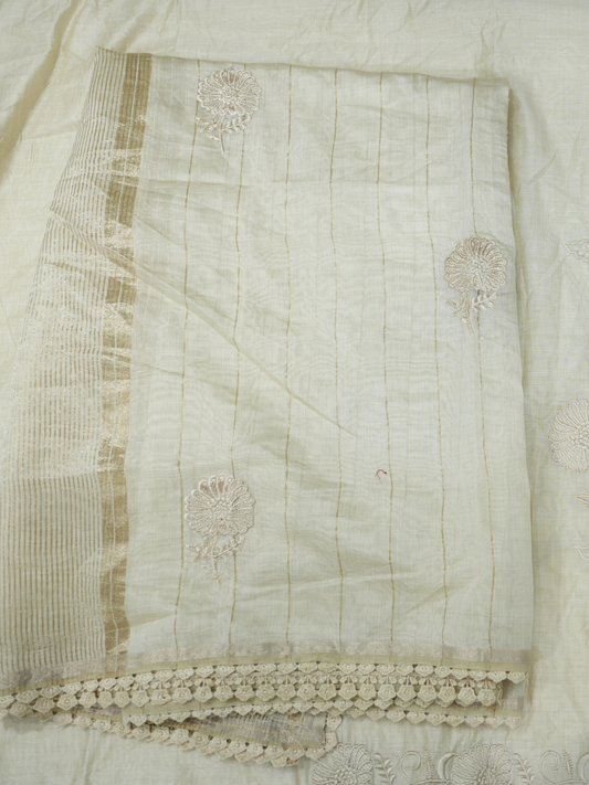 Chanderi Thread Work Suit