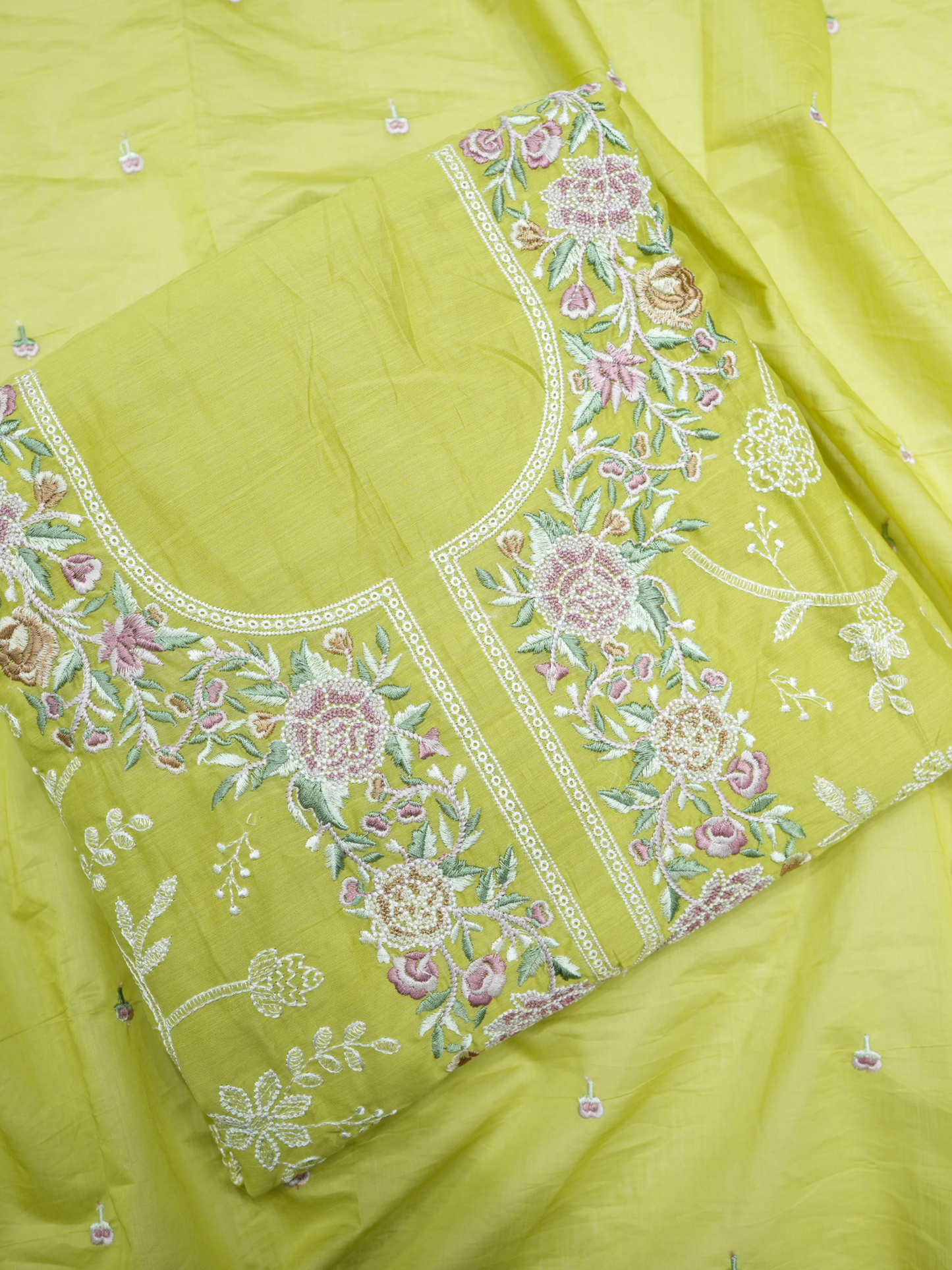 Chanderi Thread Work Suit
