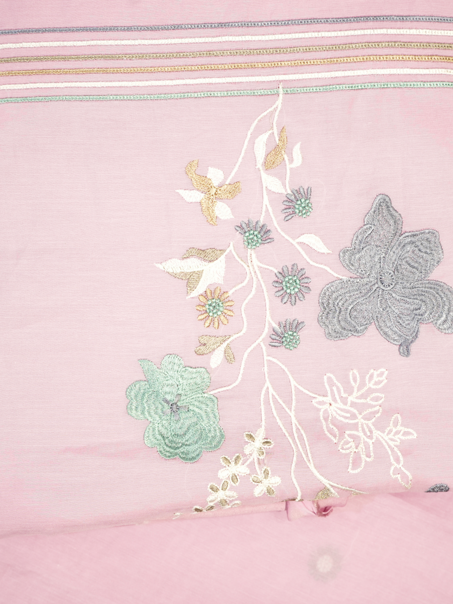 Maslein Cotton Thread Work Suit