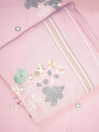 Maslein Cotton Thread Work Suit