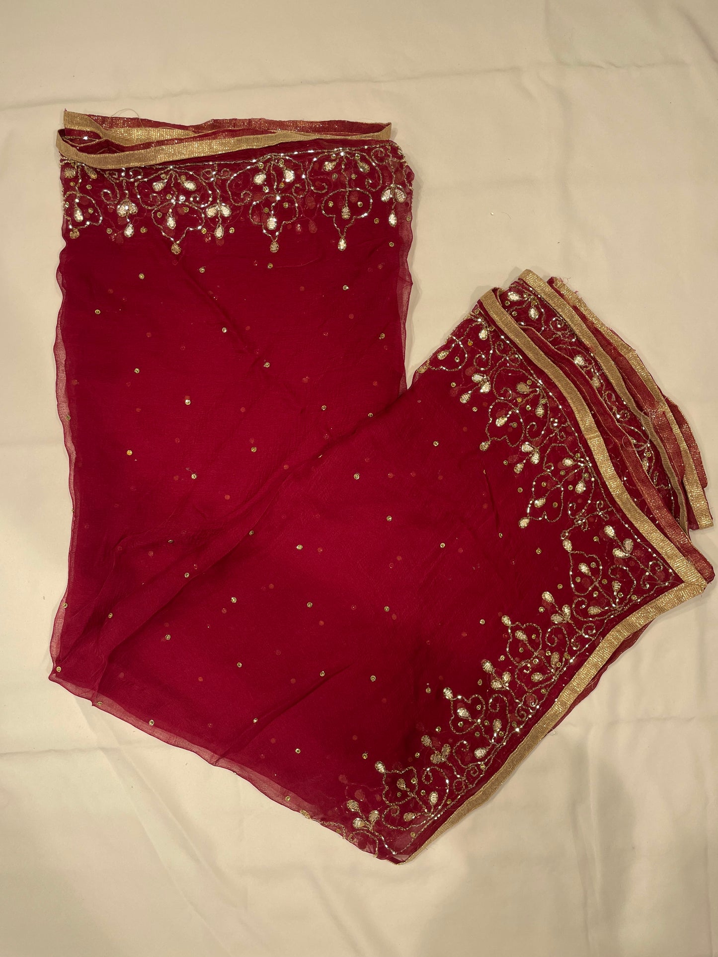 Mehrun Shimmer Silk Unstitched Salwar Suit