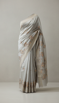 Chanderi Unstitched Suit with Zari Detailing